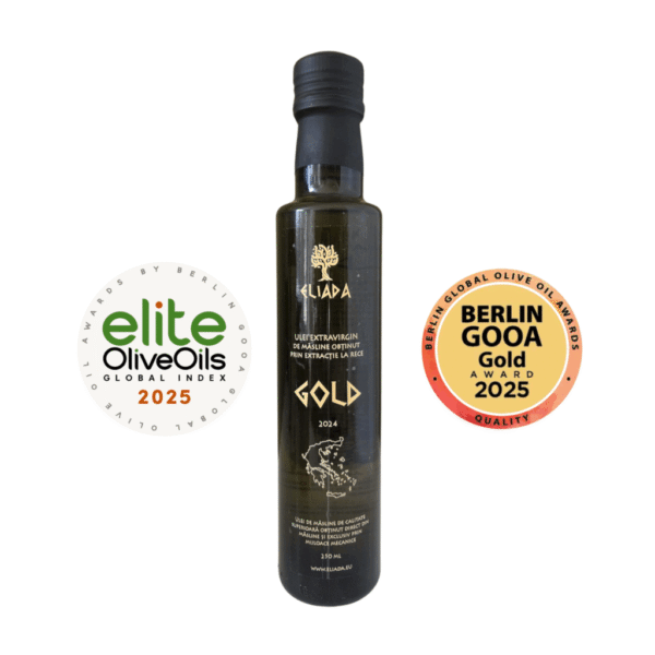 Ulei extravirgin Eliada Gold 2024, sticla 250ml