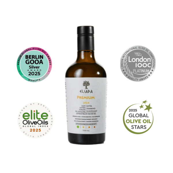 Ulei extravirgin Eliada Premium, 2024, sticla 500 ml